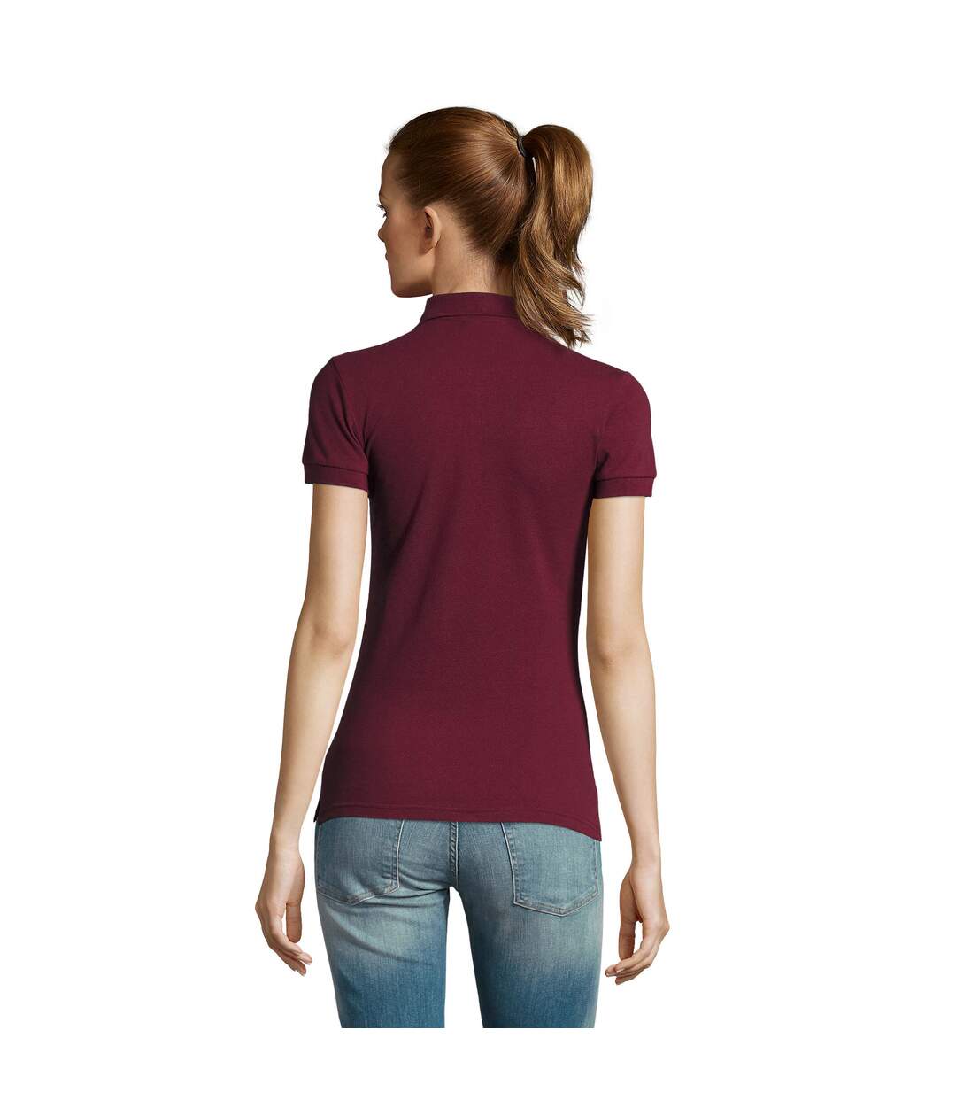 Polo Passion Femme Bordeaux SOLS-3