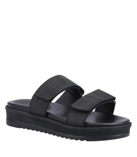 Cotswold Womens/Ladies Northleach Leather Sandals (Black) - UTFS9847