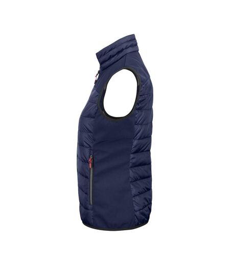 Veste Sans Manches Expedition Femme Bleu Marine Printer