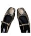 Womens/ladies Ezri Flat Pumps Light Beige Steve Madden-4