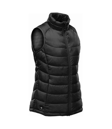 Womens/ladies Stavanger Thermal Body Warmer Black Graphite Grey Stormtech