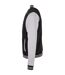 Blouson D'université Basic Homme Noir Gris Chiné Build Your Brand-4