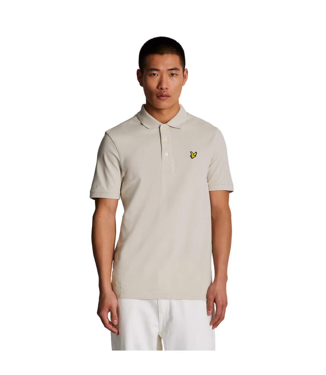 Polo homme blanc cassé Lyle & Scott Lyle & Scott