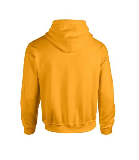 Sweat À Capuche Adulte Jaune Or Gildan
