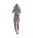 Ensemble De Pyjama Long Femme Gris Keanu-3
