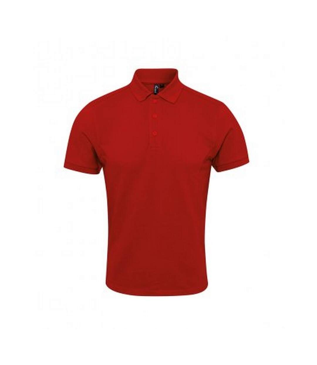 Premier Mens Coolchecker Plus Piqu Polo Shirt (Red)