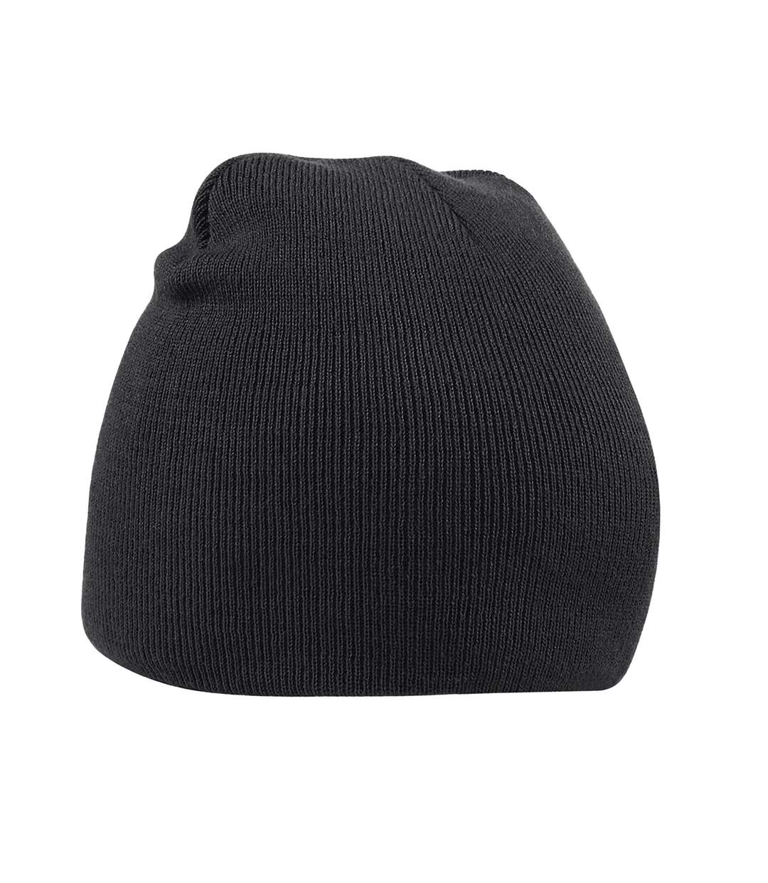 Bonnet Unisexe Adulte Original Pull-on Beanie Noir Beechfield-1