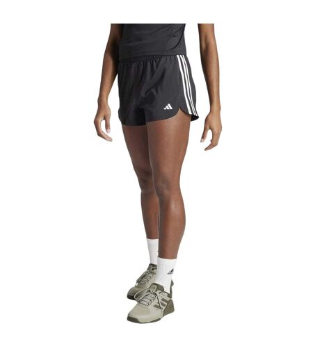 Short Motif/style 3 Rayures Pacer Femme Noir Blanc Adidas