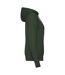 Sweat À Capuche Classic Femme Vert Bouteille Fruit Of The Loom-3