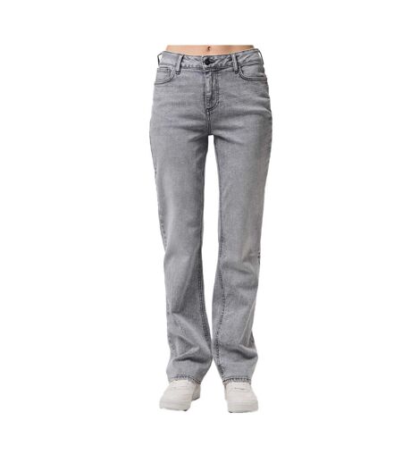 Jean droit gris femme pieces kellys