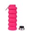 Vavo folding carabiner water bottle one size flamingo pink Trespass