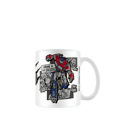 Transformers: Rise Of The Beasts - Mug BRING ON THE BEASTS (Blanc / Gris) (Taille unique) - UTPM7324
