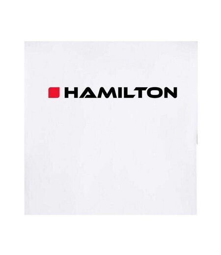 T-shirt Motif/style Formule 1  Homme Blanc Hamilton