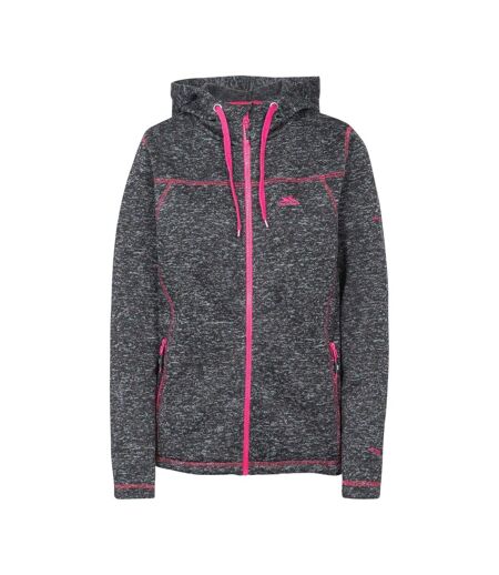 Veste Chinée À Capuche Odelia Femme Noir Chiné Trespass
