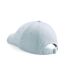 Beechfield Unisex Low Profile Heavy Cotton Drill Cap / Headwear (Pack of 2) (Grey (Light))