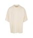 T-shirt Huge Adulte Sable Blanc Build Your Brand-1