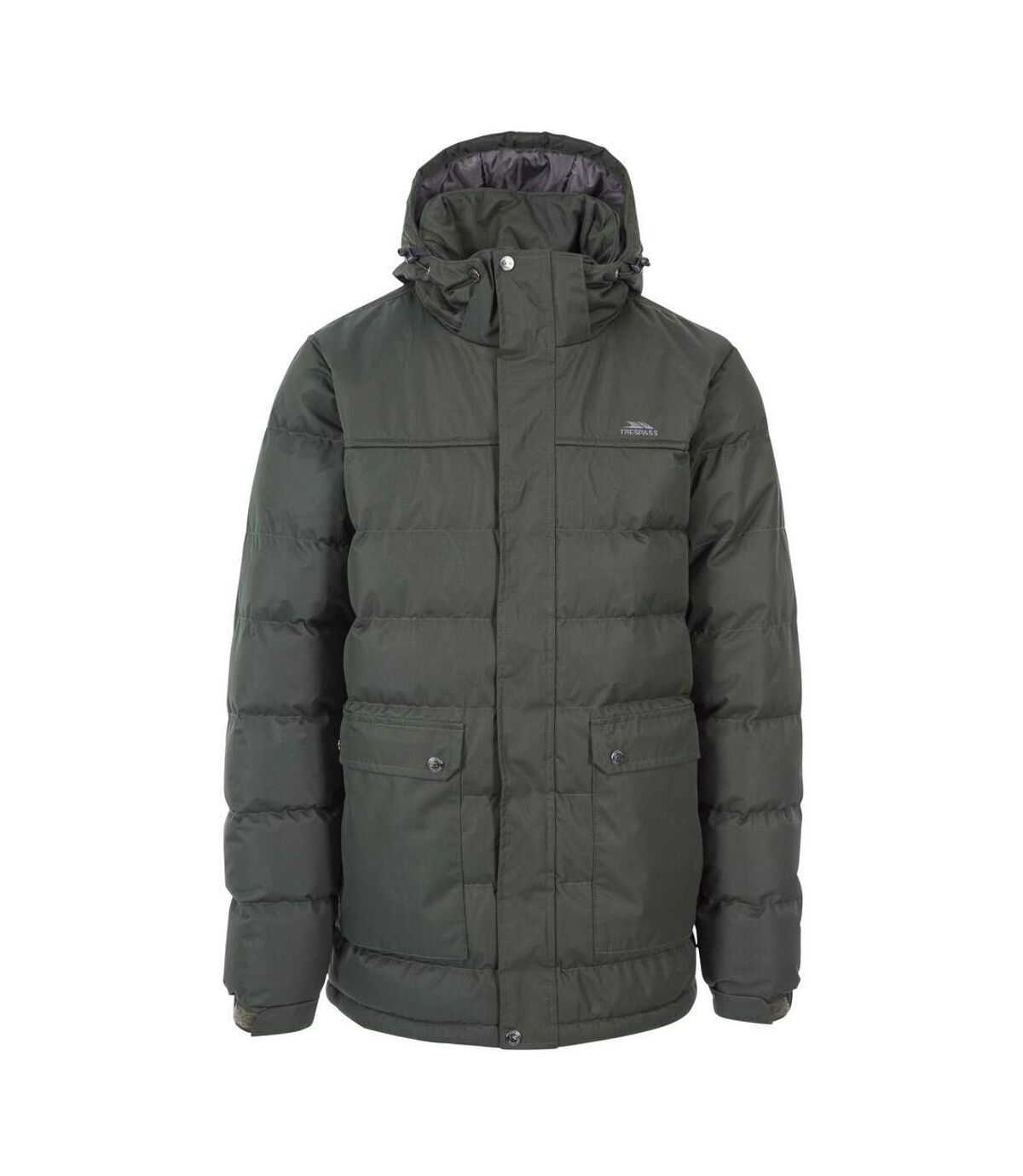 Trespass Mens Specter Waterproof Padded Jacket (Olive)