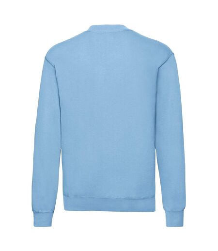 Sweat homme bleu ciel Fruit of the Loom