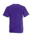 T-shirt Manches Courtes Homme Violet Fruit Of The Loom-2
