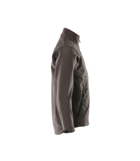 Mens Tampa Industry Soft Shell Jacket Dark Anthracite Mascot