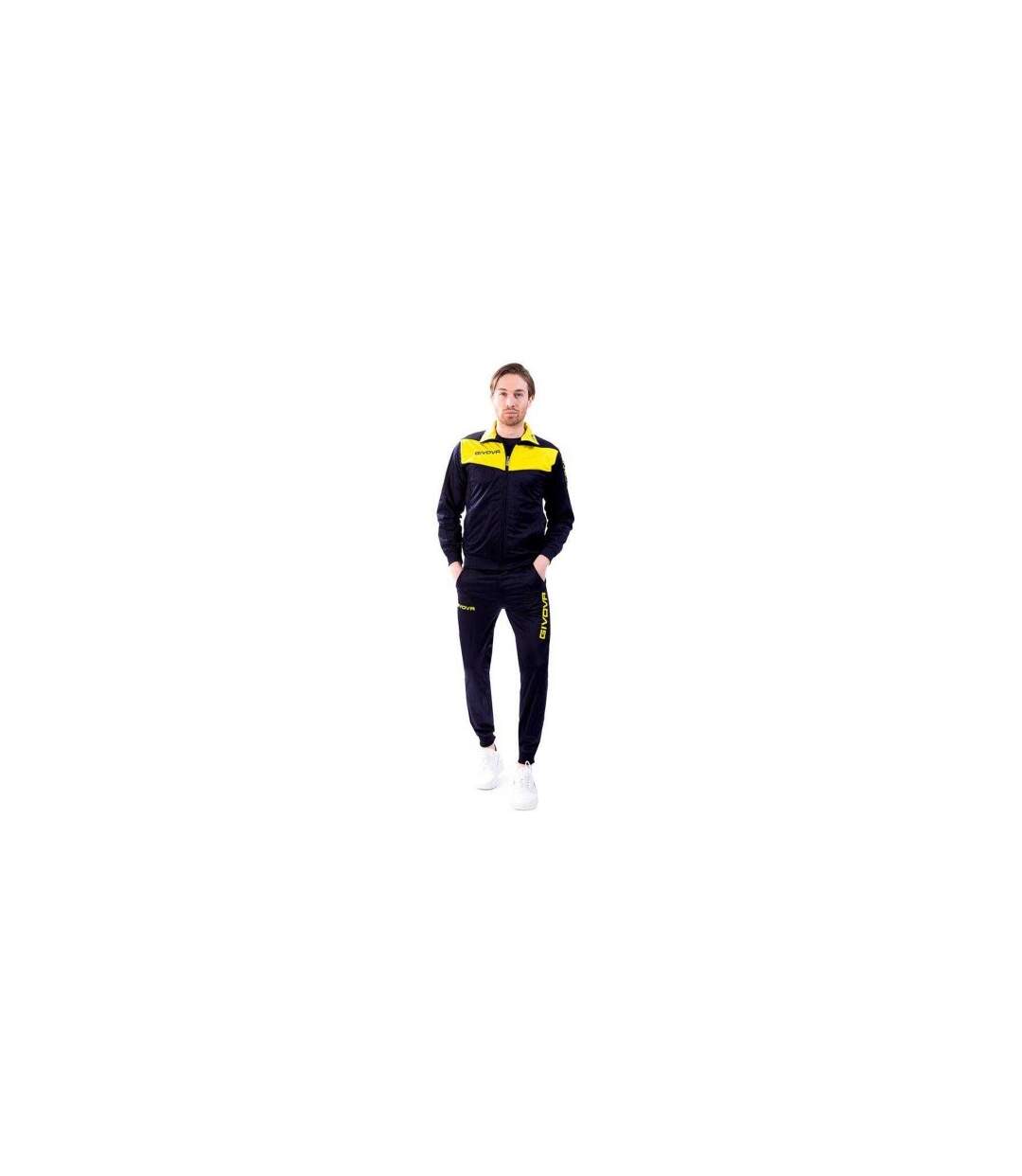 Unisex Adult Tuta Visa Tracksuit Navy Blue Givova-1