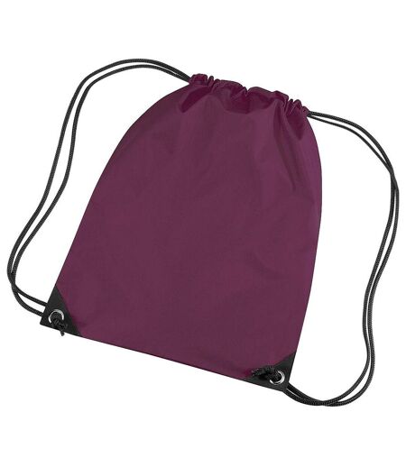 Sac De Gym 11 Litres Taille Unique Bordeaux Bagbase