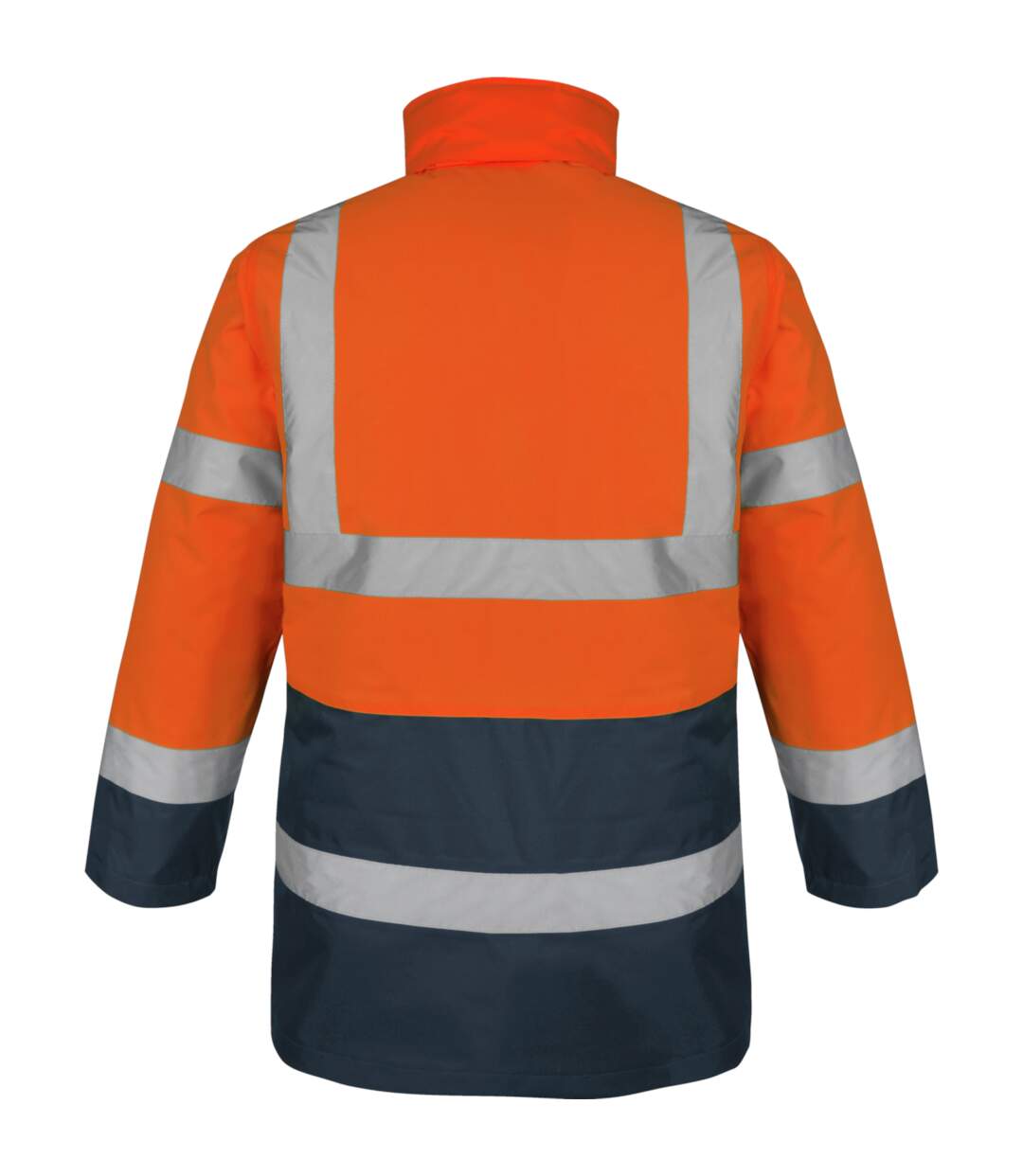 Parka de travail Würth MODYF haute-visibilité orange/marine