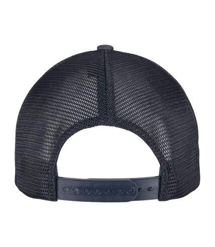 Casquette trucker adulte gris / bleu marine Flexfit