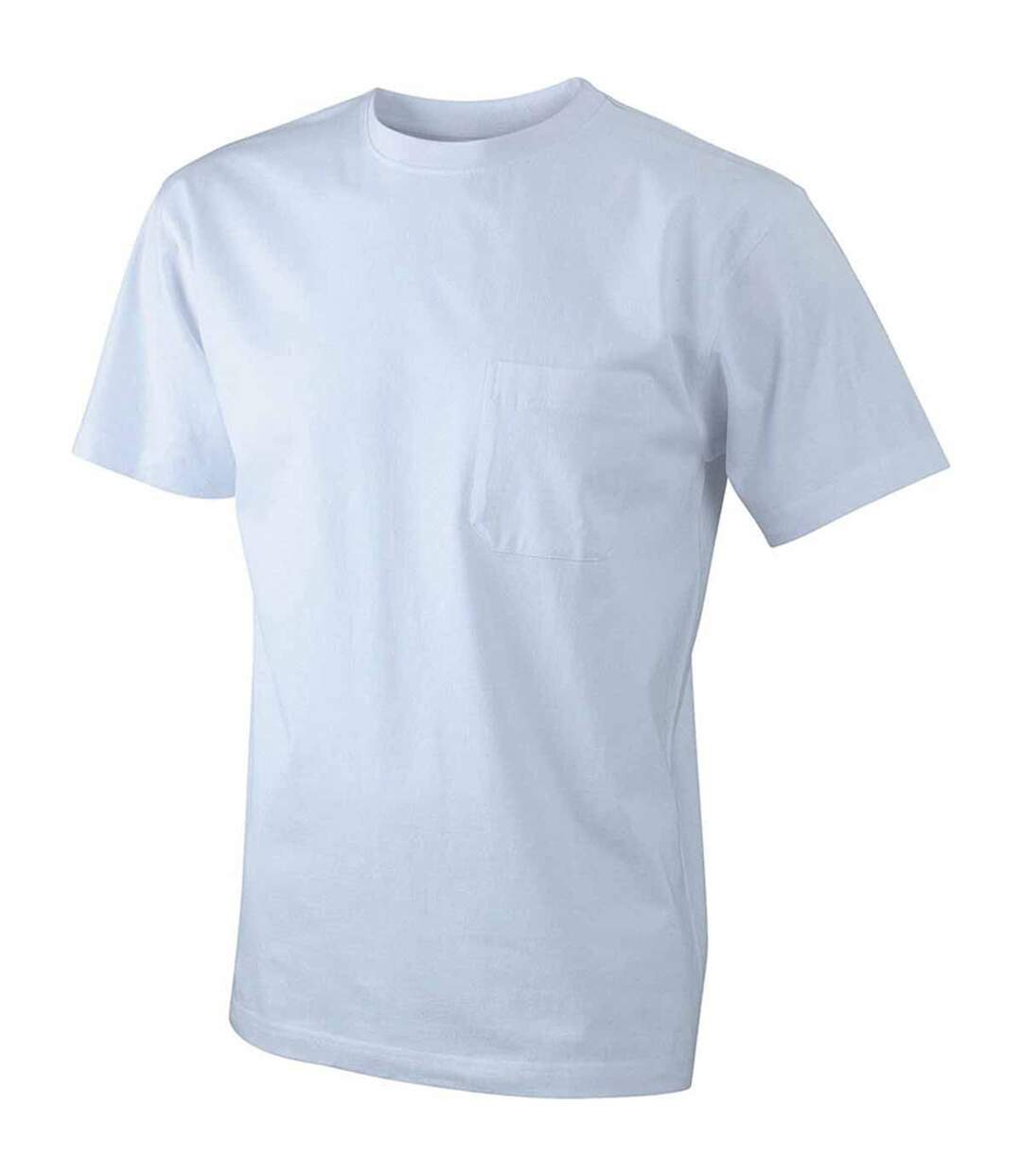 T-shirt homme poche poitrine - JN920 - blanc - workwear-1