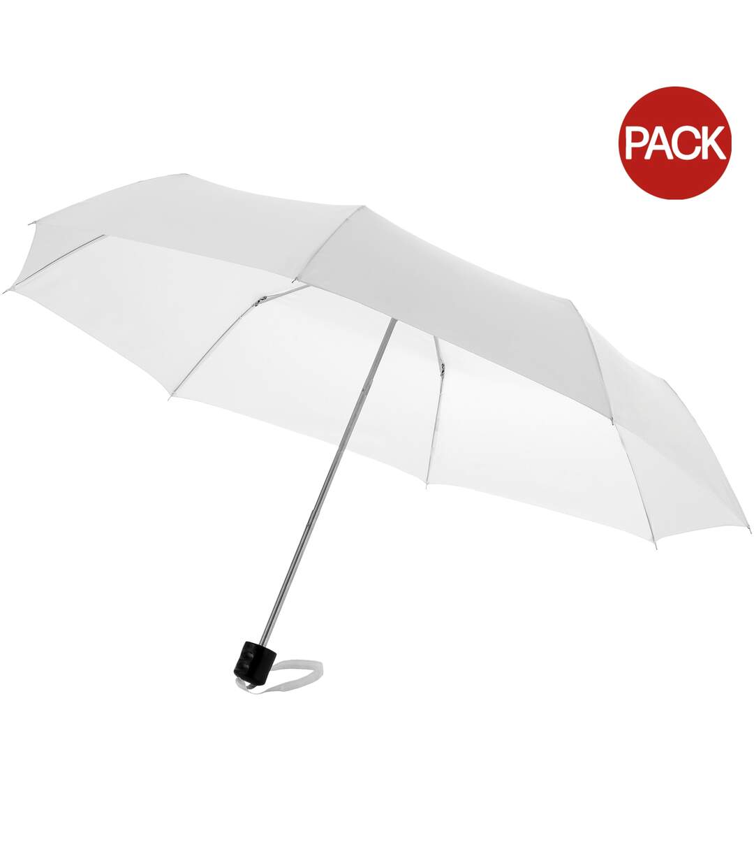 Parapluie ida 24 x 97 cm blanc Bullet-1