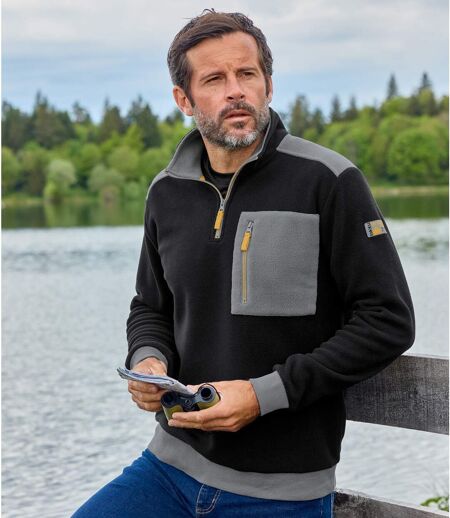 Pull Polaire Col Zippé