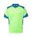 Maillot De Cyclisme À Col Montant Zippé Dudley Homme Vert Clair Vif Trespass-1