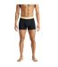 Pack Of 3  Mens Cotton Flexible Active Boxer Shorts  Black Yellow Off White Adidas-3