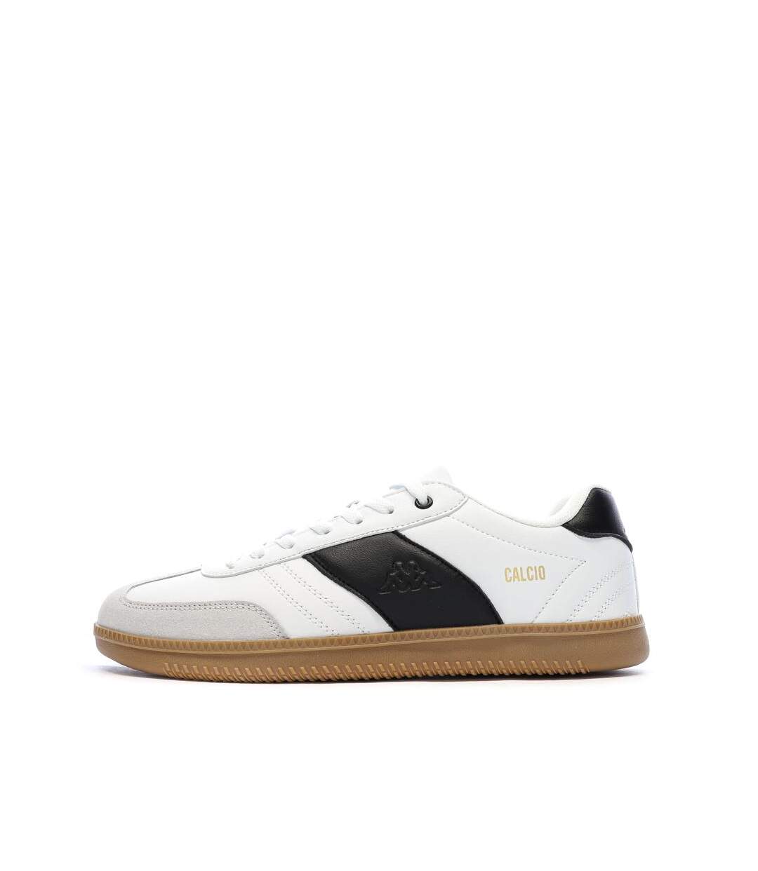 Baskets blanches homme kappa logo mattea-1