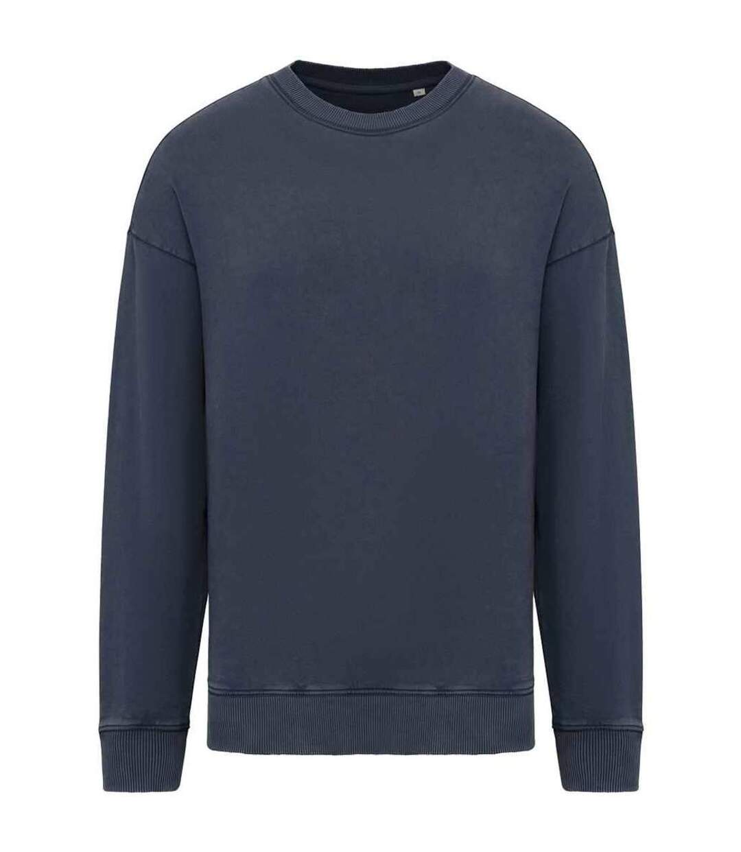 Unisex Adult Washed Sweatshirt Washed Navy Native Spirit-1