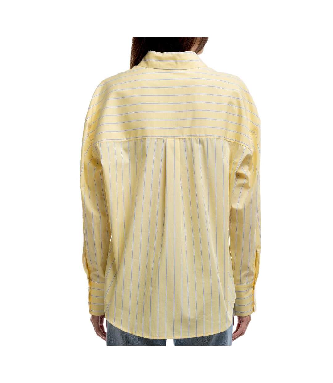 Chemise jaune femme teddy smith charlina-2