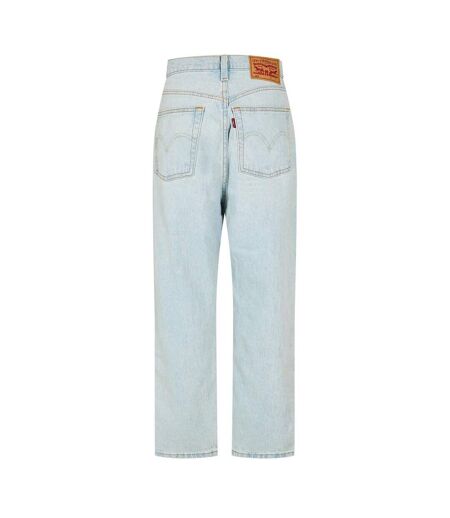 Womens/ladies 501 Straight Leg Ankle Grazer Jeans Stepped Away Levis