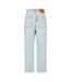 Womens/ladies 501 Straight Leg Ankle Grazer Jeans Stepped Away Levis-2