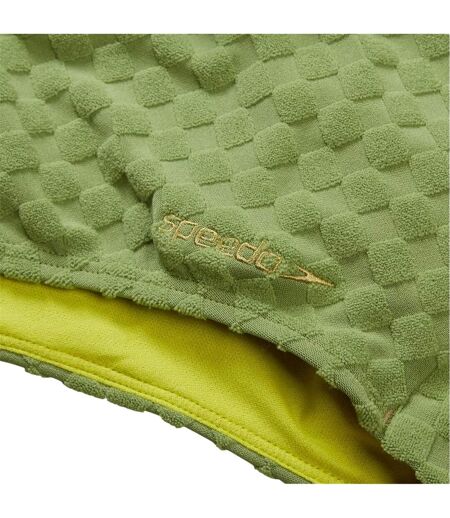 Maillot De Bain 1 Pièce Motif/style Damier Femme Vert À Carreaux Speedo