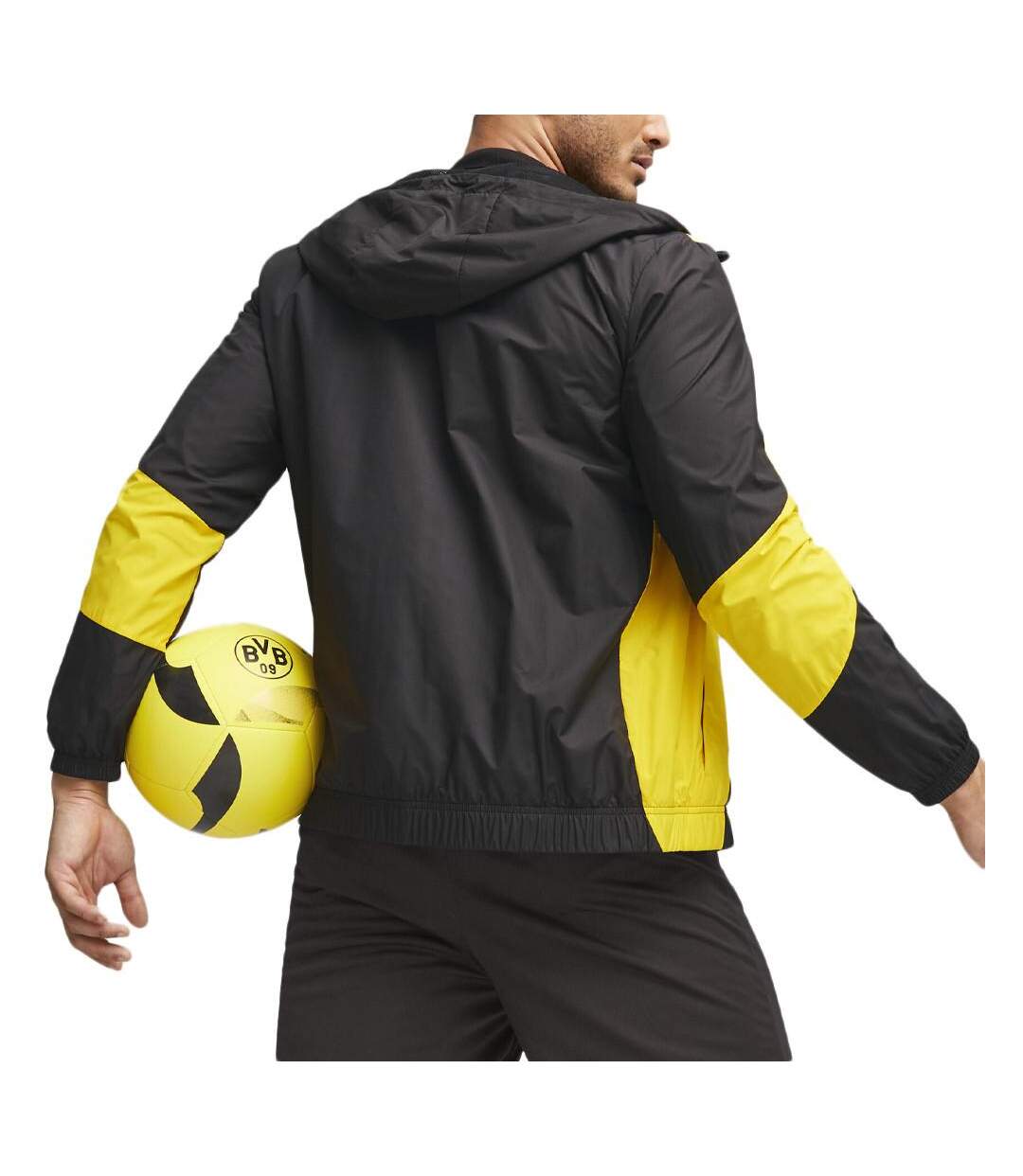 Borussia dortmund veste noire homme puma 23/24 - l-2