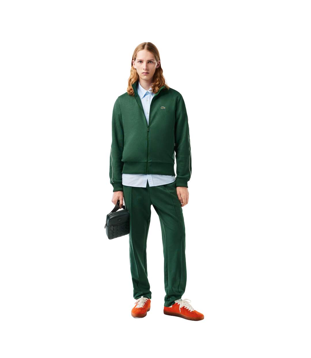 Veste de survêtement paris homme vert Lacoste-3