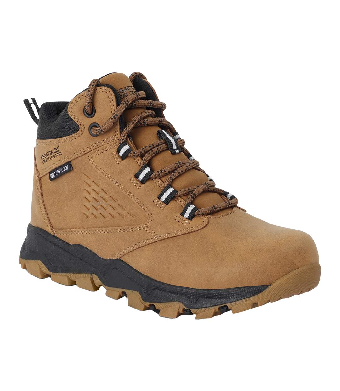 Childrens/kids Amble Walking Boots Brown Regatta-1