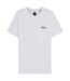 T-shirt Motif/style À Rayures Toc Homme Blanc Boss-2