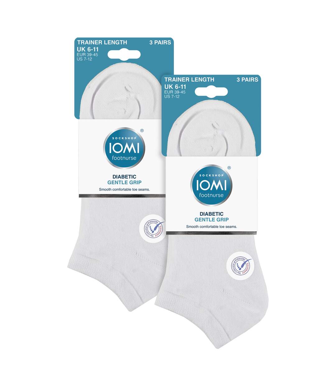 Lot de 6 socquettes d'entraînement pour hommes-2