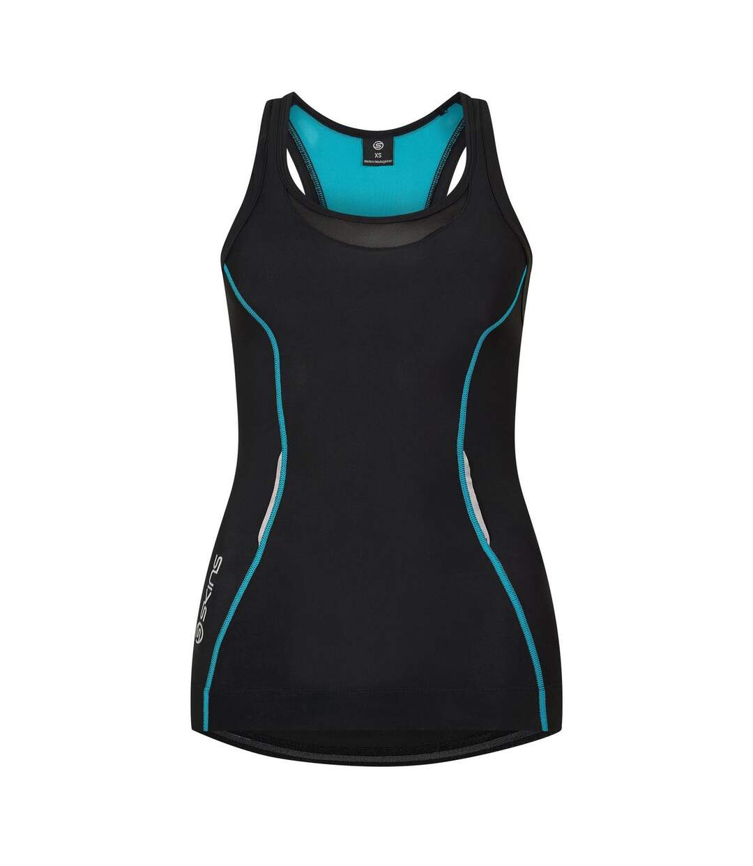 Débardeur Compression Femme Noir Skins-1