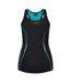 Débardeur Compression Femme Noir Skins-1