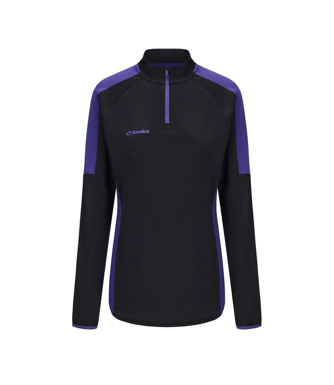 Womens/ladies Logo Drill Top Black Sondico-1