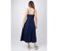 Robe longue VALENTINE bleu marine Coton Du Monde-4