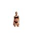 Womens/ladies Repeat Logo Thong Black Hugo-1
