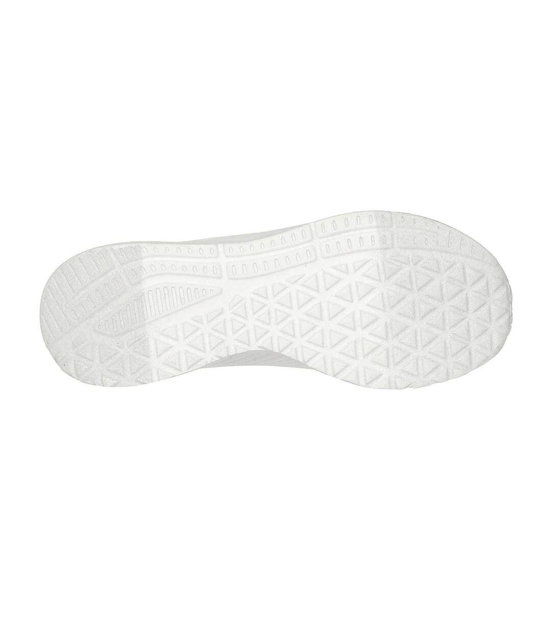 Womens/ladies Bob Buno Logo Trainers White Skechers-4